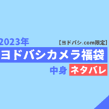 【2023年】ヨドバシ福袋中身ネタバレ【夢のお年玉箱】